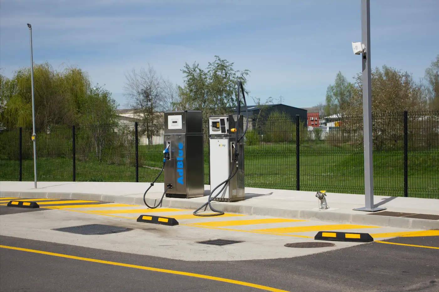 Station carburant interne